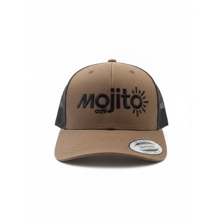 Casquette chocolat et noire