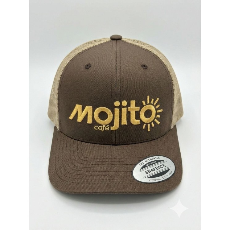 Casquette marron et khaki