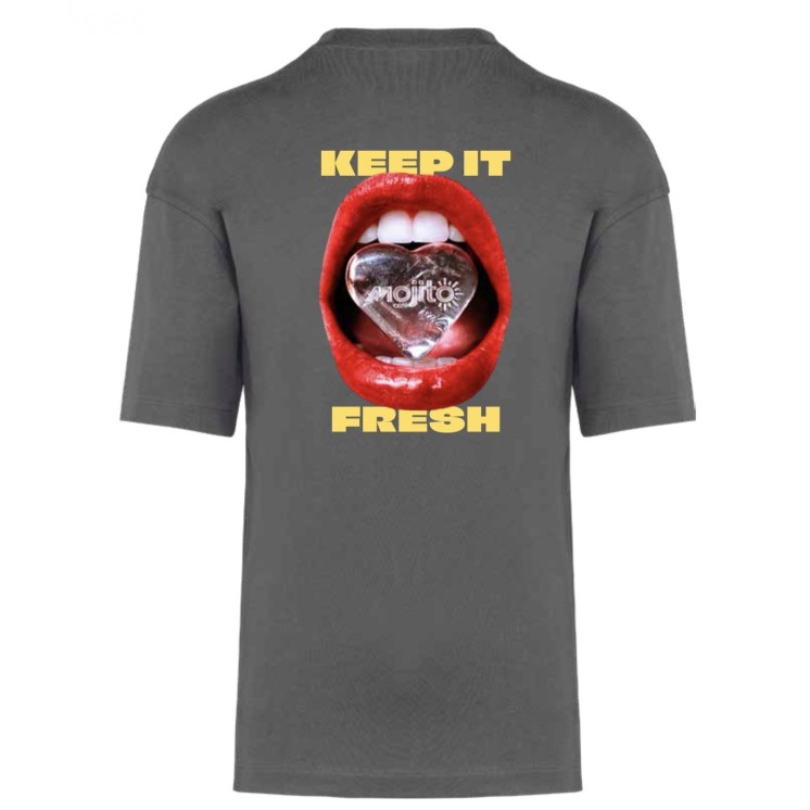 Tee-shirt Keep it Fresh gris