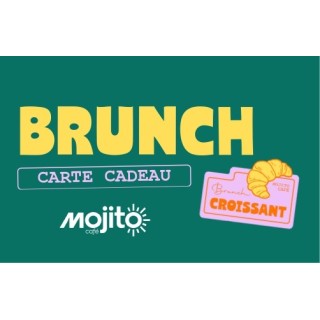 Carte cadeau pour 2 brunchs